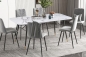 Designer Esstisch Lucasi White