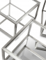 Couchtisch 4/SET Verona Silber