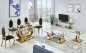 Designer Esstisch Venice Gold 200x100