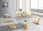 Beistelltisch Prince Gold