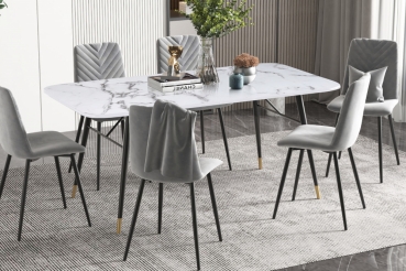 Designer Esstisch Lucasi White