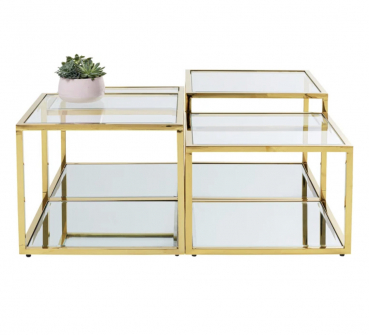 Couchtisch 4/SET Verona Gold