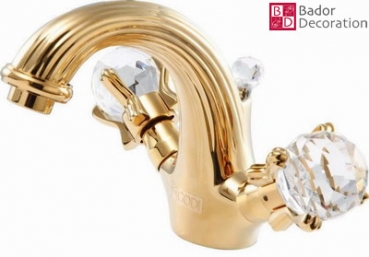 Luxus Armatur Gold Design "Aureate"