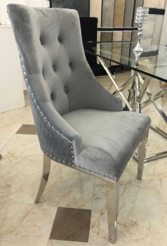 Chesterfield Barock Monik Grau