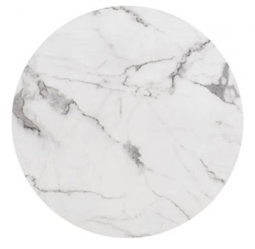 Esstisch Paris White Marble 180x90