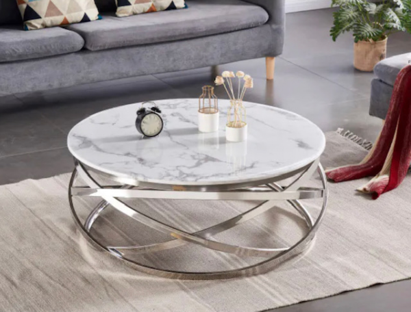 Couchtisch Carrara White Marble