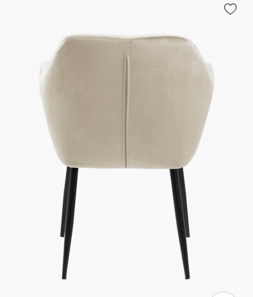 Armlehnstuhl Seline Beige